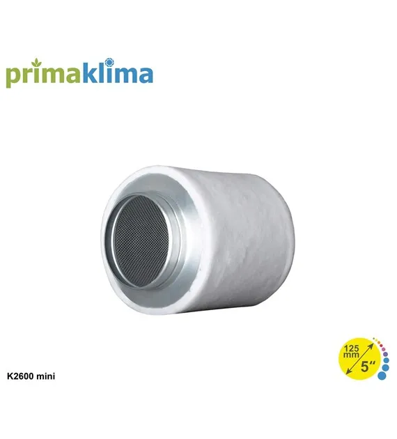 Угольный фильтр Prima Klima Eco Line K2600-125 mini Ø125mm, 160-240m3/h