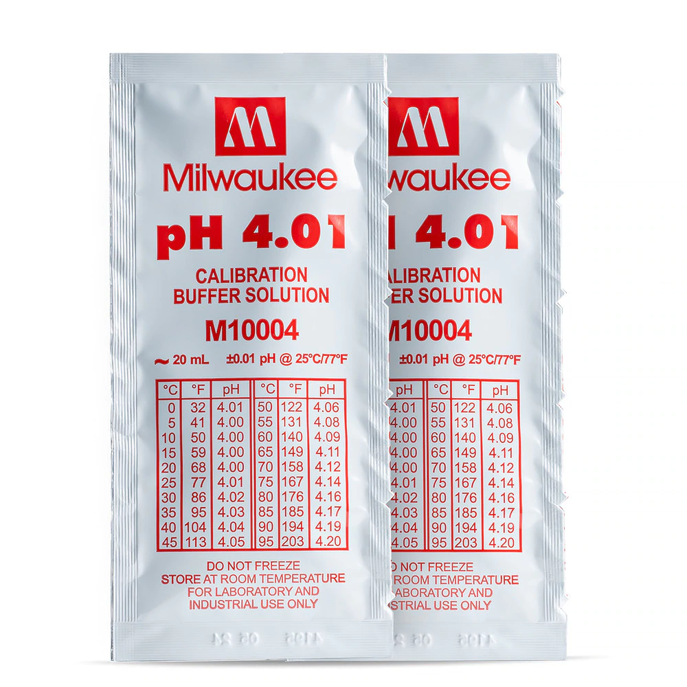 Калибровочный раствор M10004B  pH 4.01 MILWAUKEE 20 мл