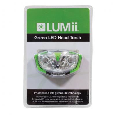 Головной фонарь LUMii Green LED