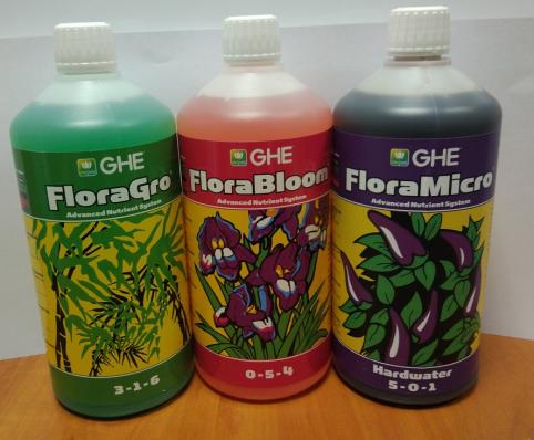 Набор GHE Tripack Flora Series SW (для мягкой воды) * 3 x 1 л