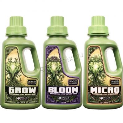 Emerald Harvest 3-part Grow Micro Bloom 3*3,79л