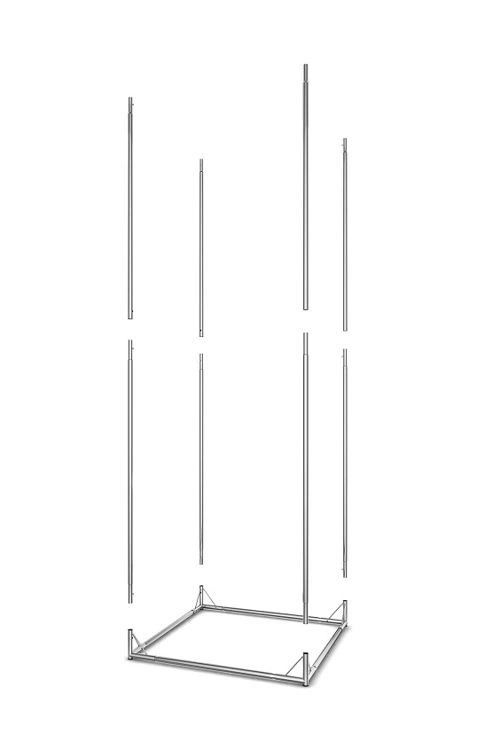 RoyalRoom® Classic 1.0 C60 60x60x160cm гроубокс для выращивания растений