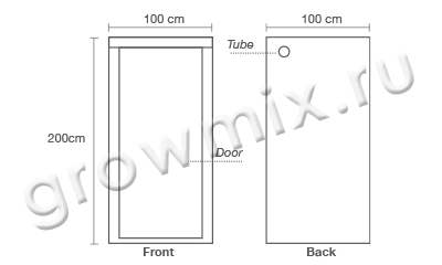 Гроубокс HomeBox Ambient Q100 (100x100x200см)