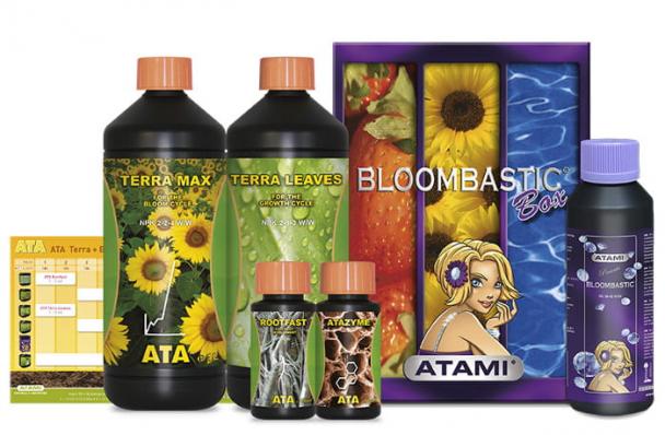 Набор Atami ATA Terramax,TerraLeaves, Rootfast, Atazyme, Bloombastic