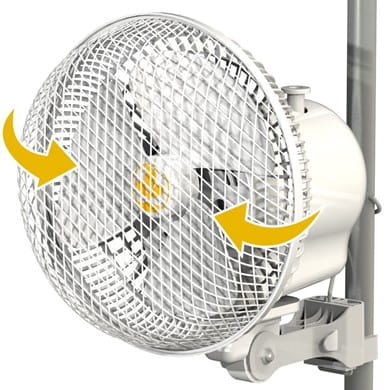 Вентилятор с зажимом Secret Jardin - Monkey Fan, 20W, fi20см, h21см